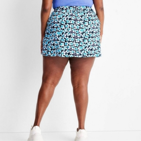 SALE FUTURE COLLECTIVE FLORAL SKIRT - Picture 4 of 8